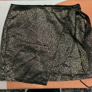 NWT Express mini faux wrap skirt